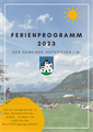 Ferienprogramm 2023 Gemeinde Hofkirchen i.M.